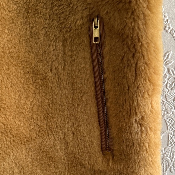 J. Crew Tan Sherpa Vest - Picture 3 of 4